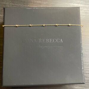 Dana Rebecca Designs Lulu Jack Single Bezel Bracelet - Yellow Gold
